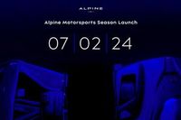 Así fue la presentación del Alpine de F1 y el WEC 2024