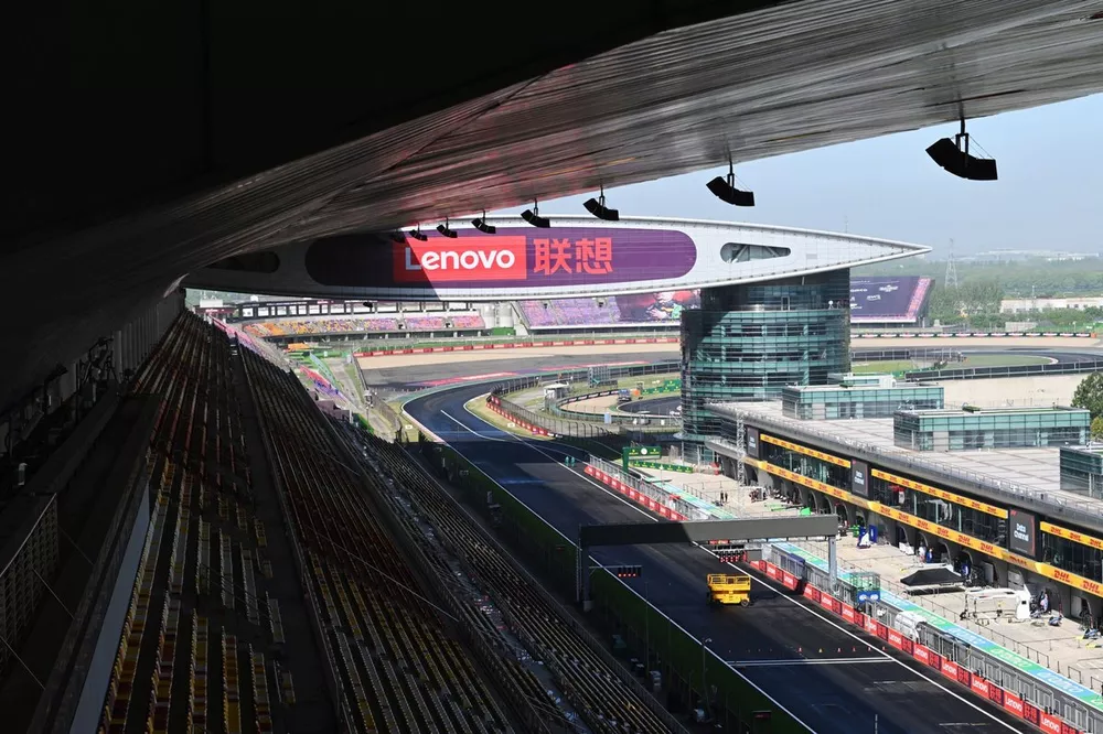 A view of the track