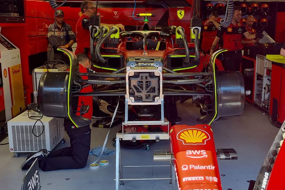 F1 | Ferrari tranquilla: sulla F1-75 di Sainz il cambio è ok