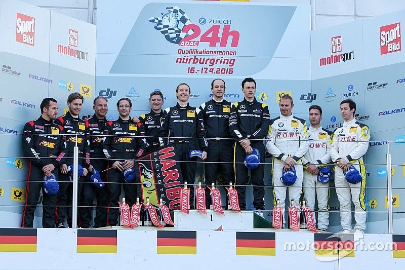 Mercedes mit Doppelsieg beim Qualifikationsrennen auf der Nordschleife