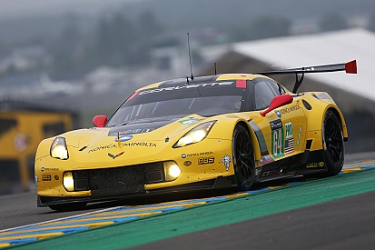 Garcia fastest driver in GTE Pro Class on Test Day