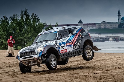 MINI ALL4 Racing perfectly placed after Silk Way Rally’s spectacular opening Super Special Stage
