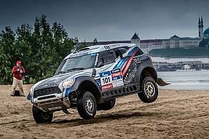 MINI ALL4 Racing perfectly placed after Silk Way Rally’s spectacular opening Super Special Stage