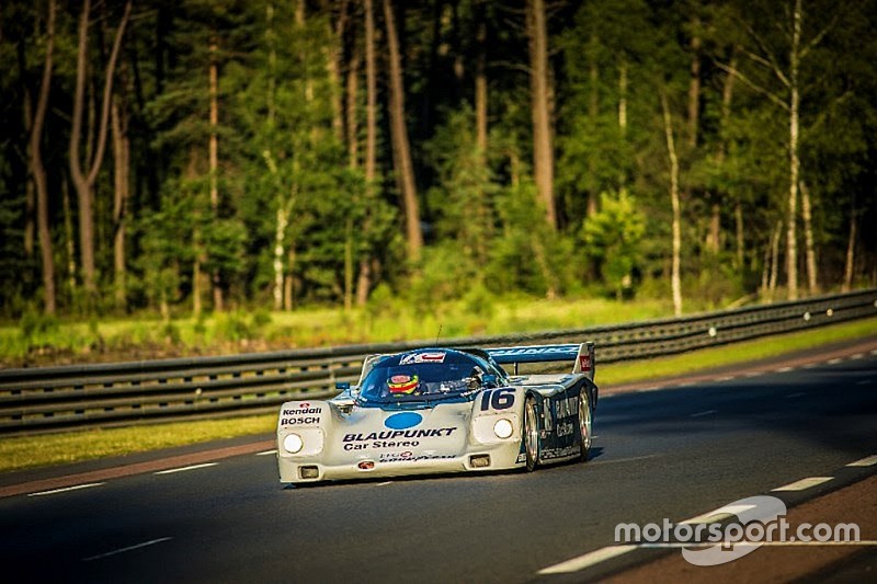 Zak Brown sweeps Porsche 962 to class victory at Le Mans Classic