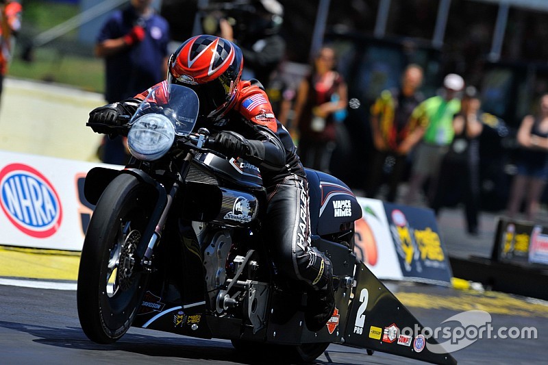 Capps, Torrence, Line And Krawiec lead qualifying Friday at the NHRA Summernationals