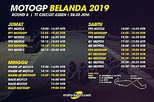 Jadwal lengkap MotoGP Belanda 2019