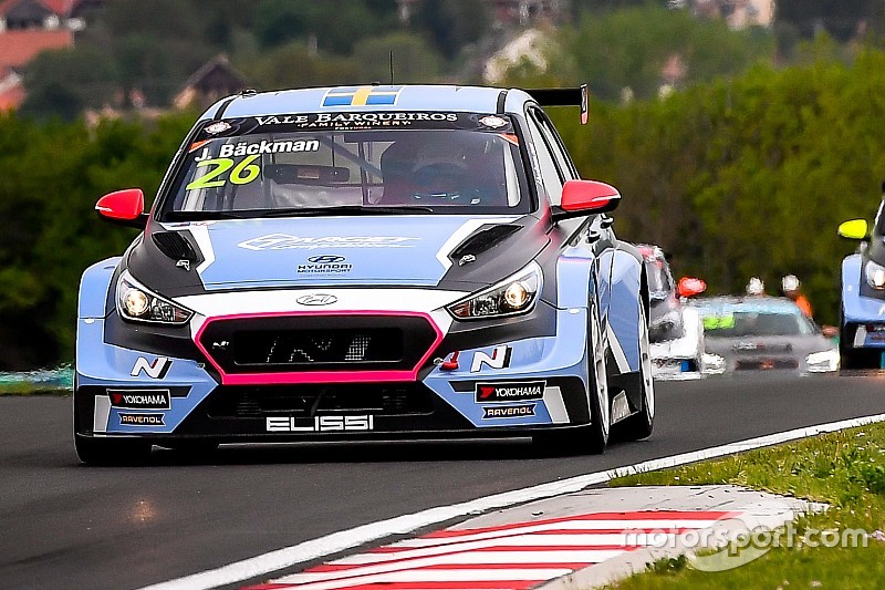 TCR Europe, Hungaroring, Libere 2: Hyundai ancora davanti con Jessica Bäckman