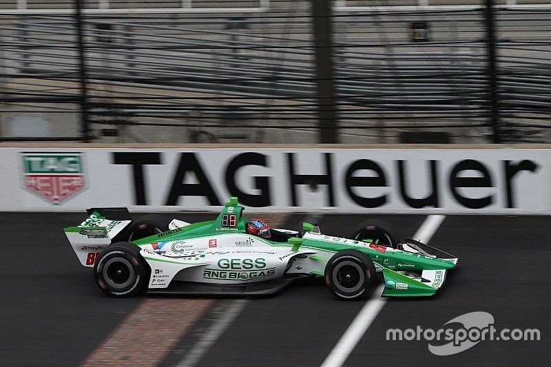 Herta lidera la segunda práctica en Indianápolis y O'Ward en 24°