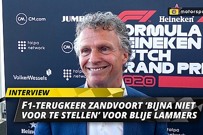 Lammers euforisch over GP in Zandvoort: "Bijna niet voor te stellen"
