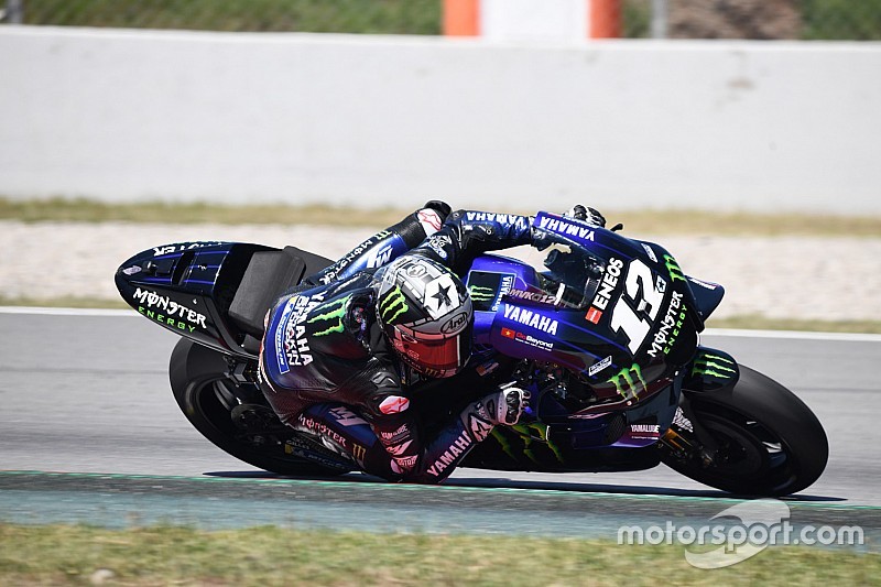 Viñales bovenaan op testdag Barcelona, Lorenzo en Marquez crashen