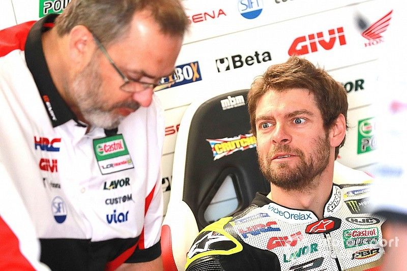 Crutchlow sufre una "lesión seria" en la rodilla y es duda para Sachsenring
