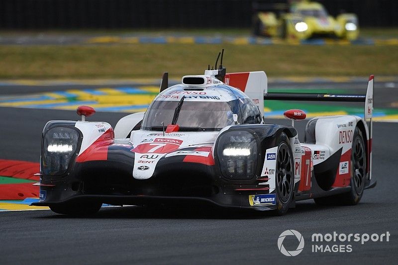 #7 Toyota Gazoo Racing Toyota TS050: Mike Conway, Kamui Kobayashi, Jose Maria Lopez