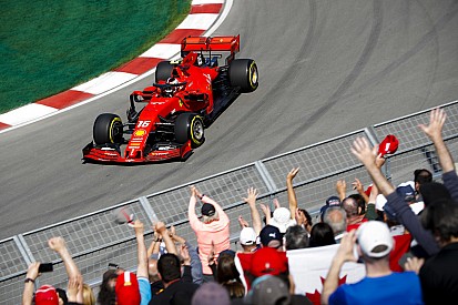 Los Ferrari reviven en la FP2 de Canadá y Hamilton sufre un accidente