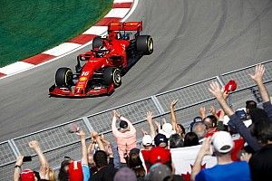 Los Ferrari reviven en la FP2 de Canadá y Hamilton sufre un accidente