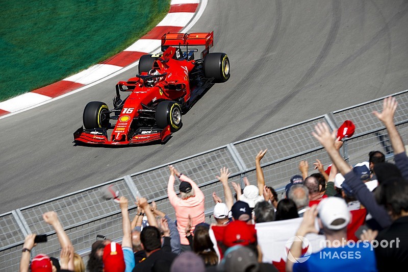 Los Ferrari reviven en la FP2 de Canadá y Hamilton sufre un accidente