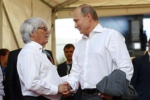 De Poetin-show: Hoe Ecclestone in zee ging met de Russische president