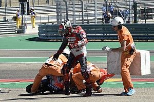 Lorenzo, duda para Tailandia tras pasar por el médico este lunes