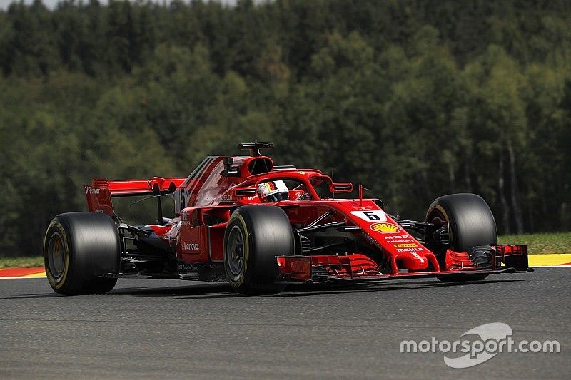 Belgian GP: Vettel leads FP1 from Verstappen