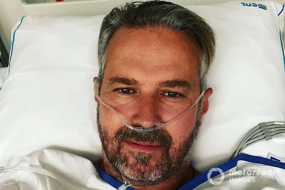 Tiago Monteiro in ospedale