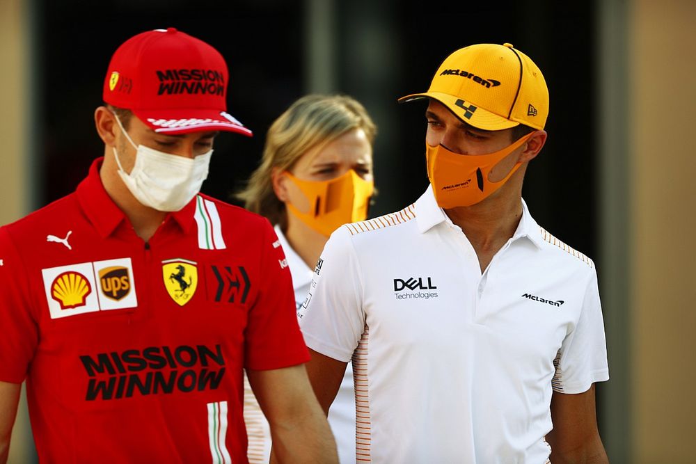 Norris: talán én is kipróbálom a büntetőfékezést a Ferrari előtt
