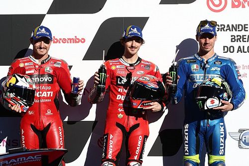 La grille de départ du GP de l'Algarve MotoGP