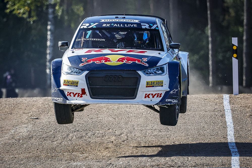 Latvia WRX: Kristoffersson beats Gronholm to score first win of 2021