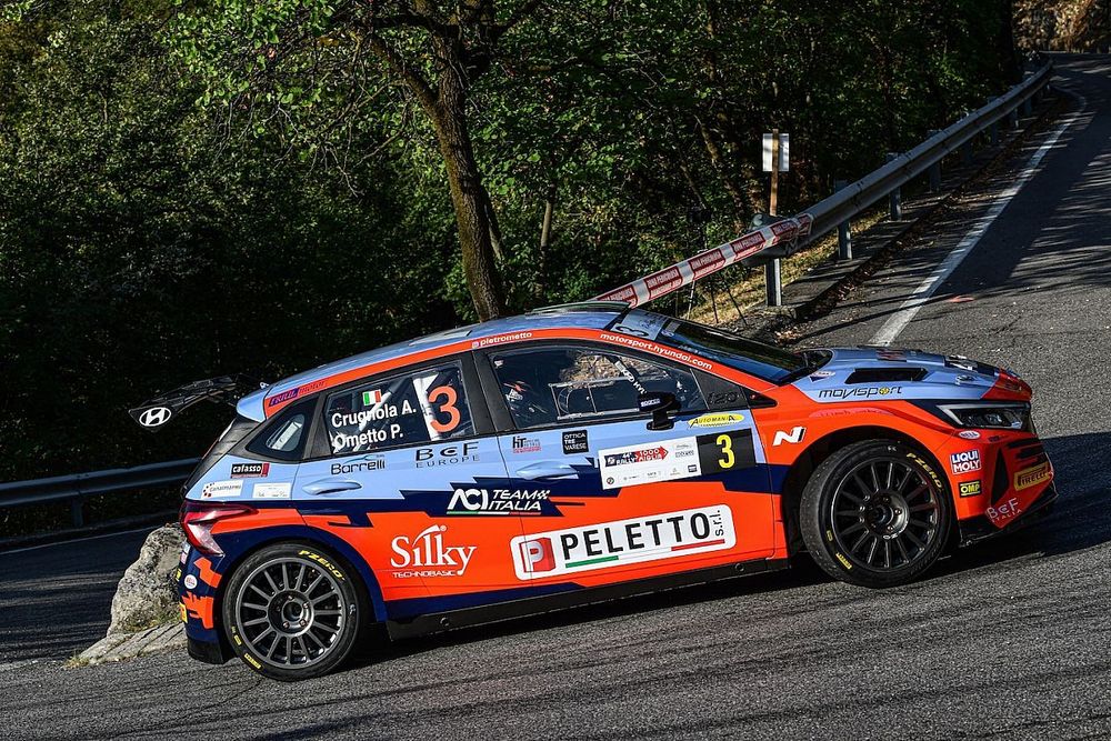 CIR, 1000 Miglia, PS1: Crugnola subito al top con la i20 Rally2