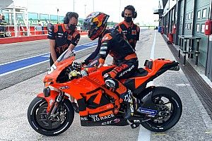 Raul Fernandez e Gardner già al lavoro sulla KTM MotoGP