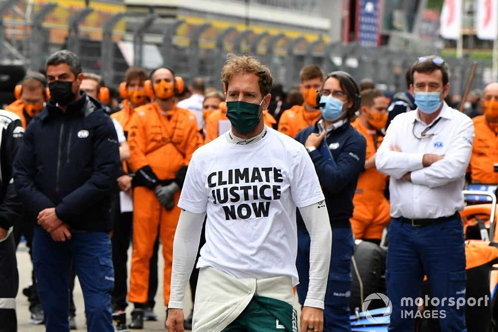 Vettel: Environmental interests must be credible, not for publicity