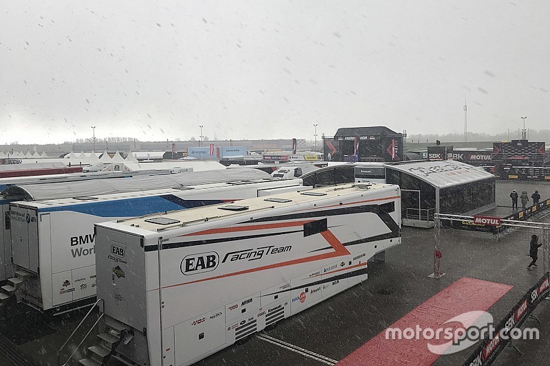 World Superbike Race 1 postponed due to snow