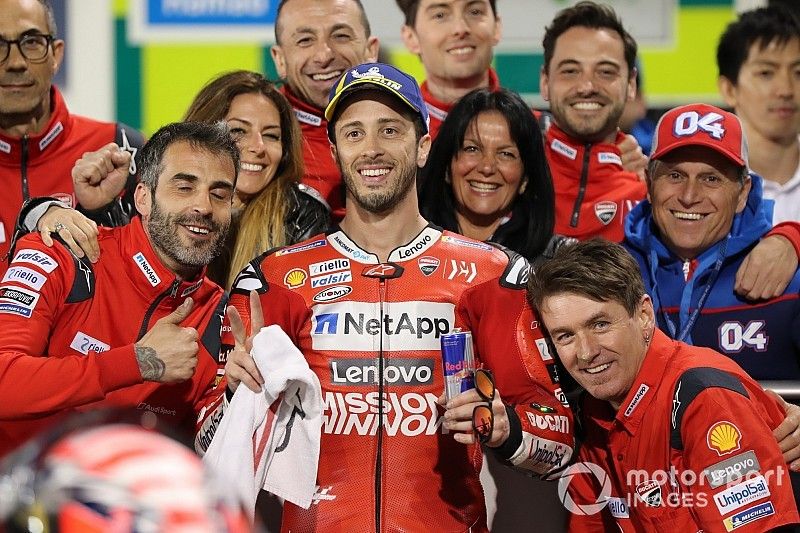 Dovizioso: "Es normal que Petrucci se enfade si alguien le persigue dos veces"