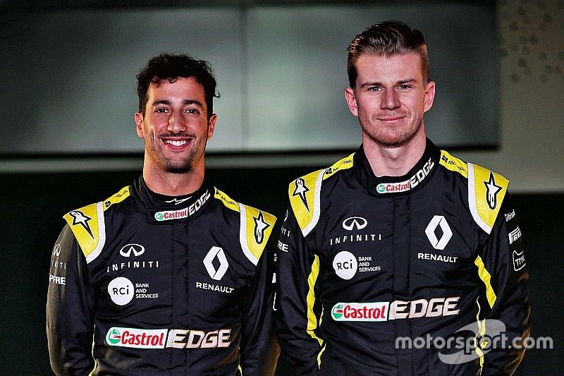 Daniel Ricciardo, Renault Sport F1 Team, Nico Hulkenberg, Renault Sport F1 Team
