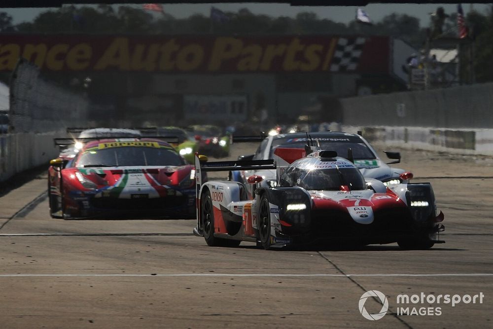 #7 Toyota Gazoo Racing Toyota TS050: Mike Conway, Jose Maria Lopez, Kamui Kobayashi 