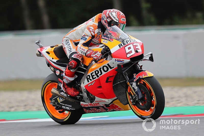 Márquez: “Hice el tiempo con el nuevo chasis, pero...”