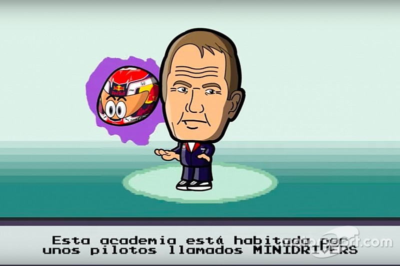 Vídeo: el cambio de pilotos de Red Bull... ¡al modo Pokémon!