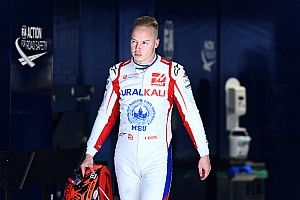 Mazepin se disculpó con Pérez tras el GP de Portugal