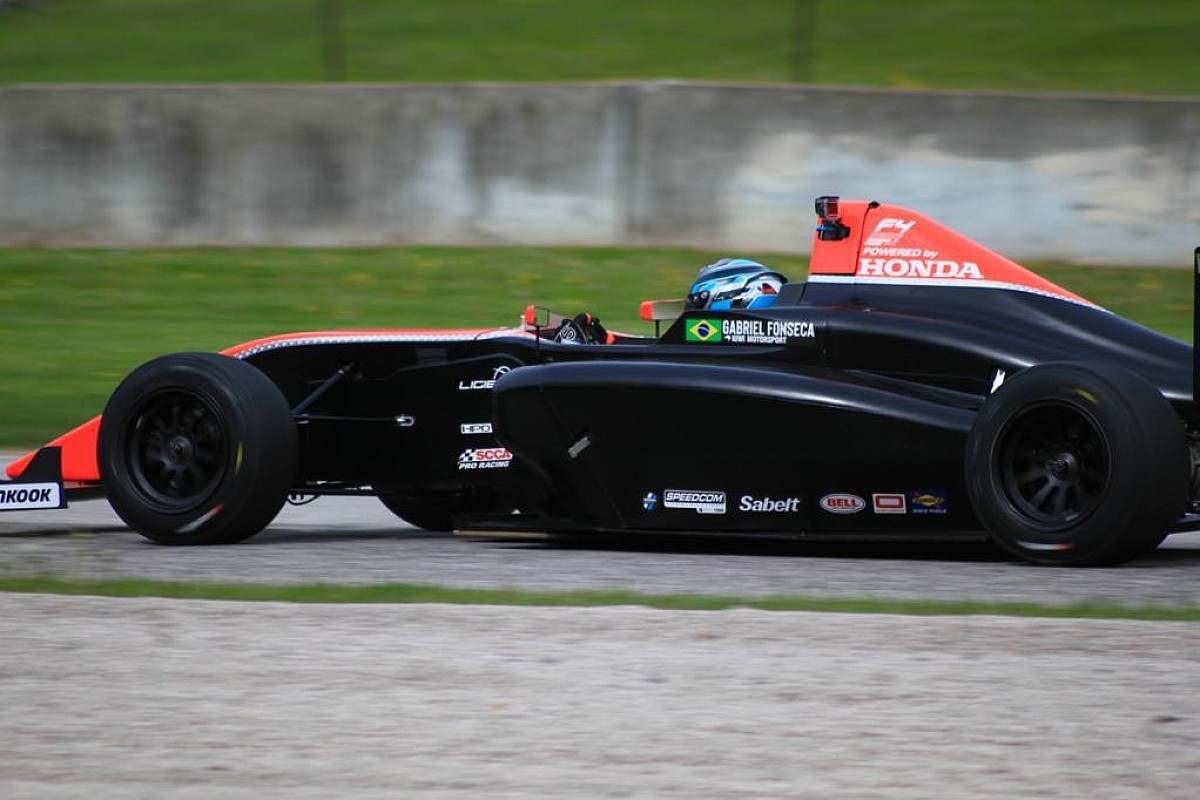 F4 EUA: Gabriel Fonseca termina no top-10 nas primeiras provas da rodada em Road America