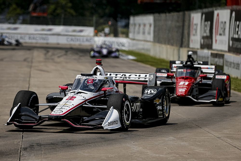Newgarden snelt naar pole in Detroit, VeeKay rijdt derde tijd