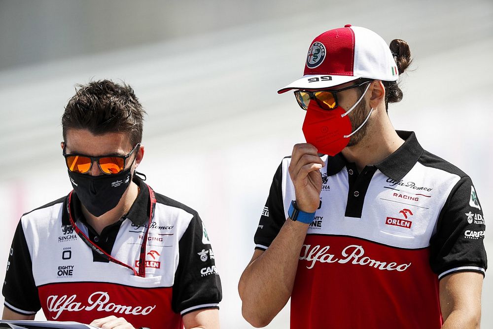 Giovinazzi: "Umarım burada daha iyi oluruz"