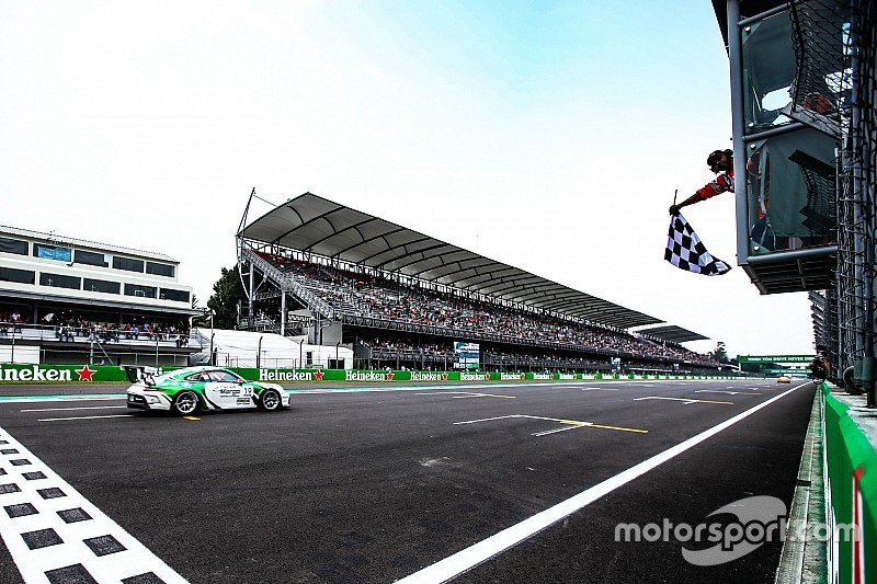 Porsche-Supercup Mexiko: Andlauer gelingt erster Sieg, Titelvergabe vertagt