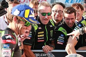 Zarco heureux pour ses "copains" de Tech3, enfin victorieux
