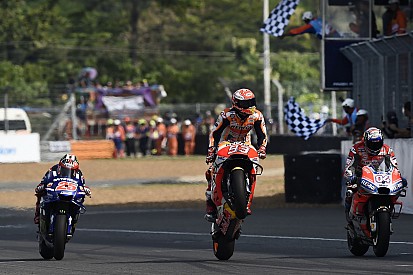 Course - Márquez remporte le 1er GP de Thaïlande de l'Histoire !