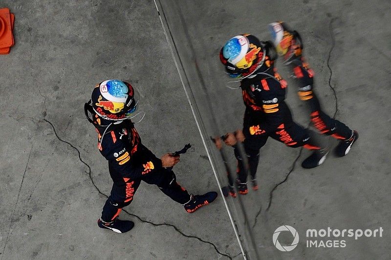 Ricciardo a pris des "uppercuts" en 2018