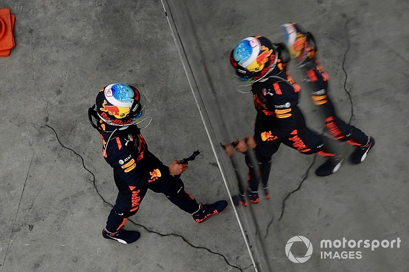 Ricciardo a pris des "uppercuts" en 2018
