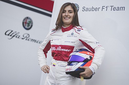 Sauber dará "más oportunidades" de probar a Tatiana Calderón