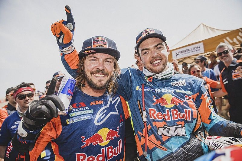 #1 Red Bull KTM Factory Team: Matthias Walkner, Toby Price