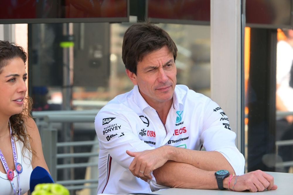 Toto Wolff, diretor de equipe e CEO da equipe Mercedes-AMG F1
