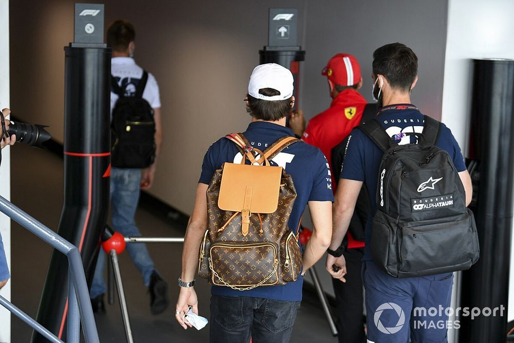 Pierre Gasly, AlphaTauri arrives