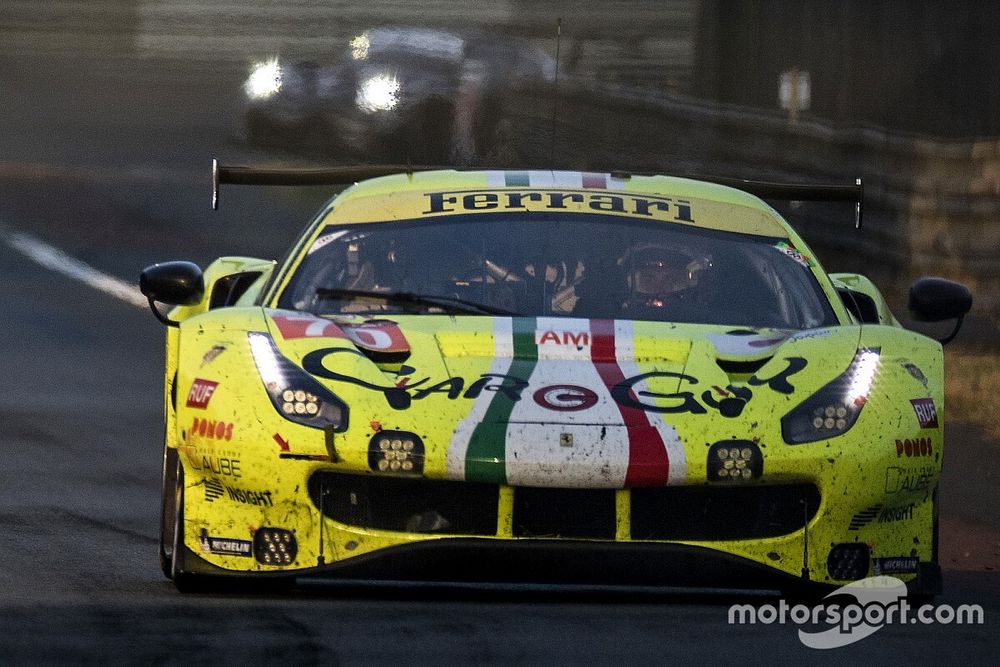 #70 Mr Racing Ferrari 488 GTE Evo: Kei Cozzolino, Takeshi Kimura, Vincent Abril