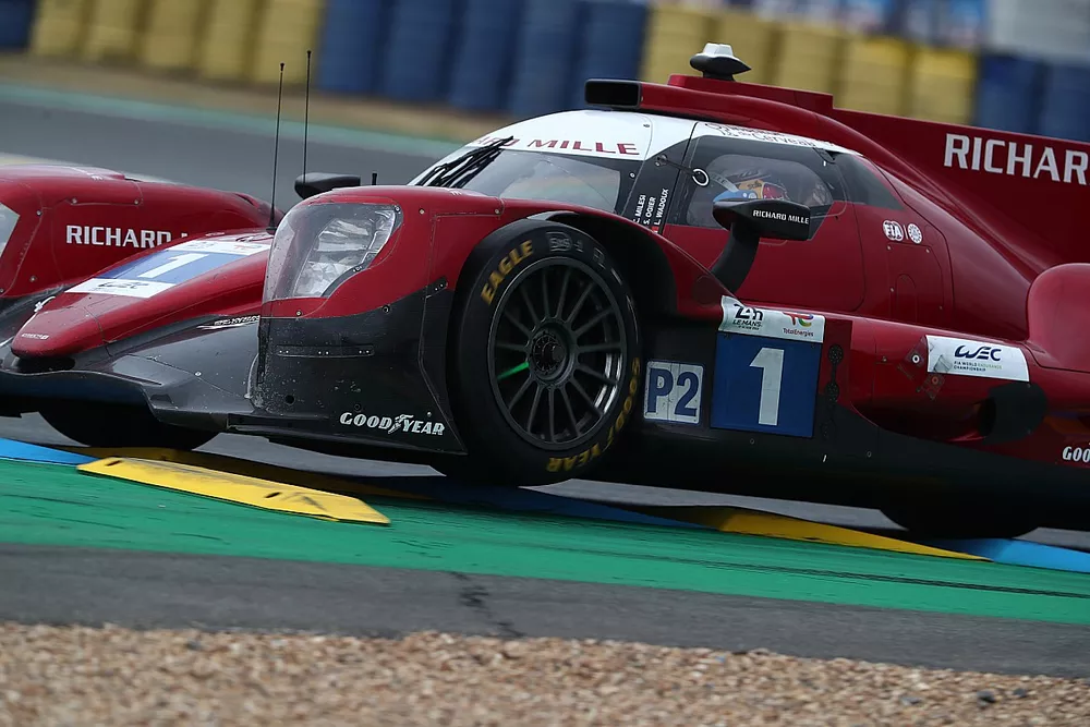 #1 Richard Mille Racing Team Oreca 07 Gibson LMP2 de Lilou Wadoux, Sébastien Ogier, Charles Milesi
